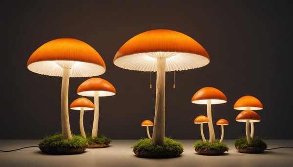 La magie des lampes champignon : éclairage et design tendance